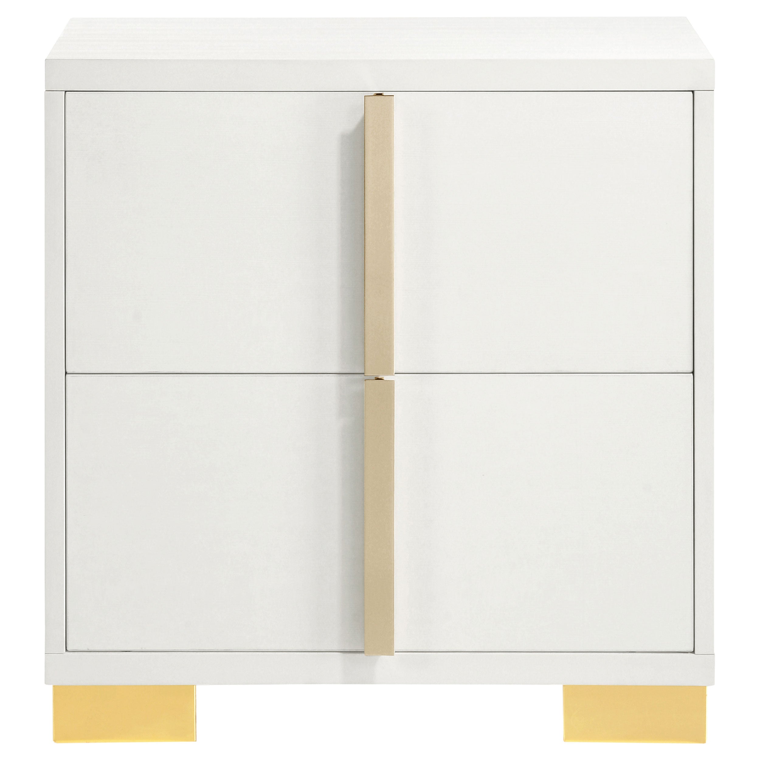 Marceline Bedroom Sets White & Black 4 & 5 Piece