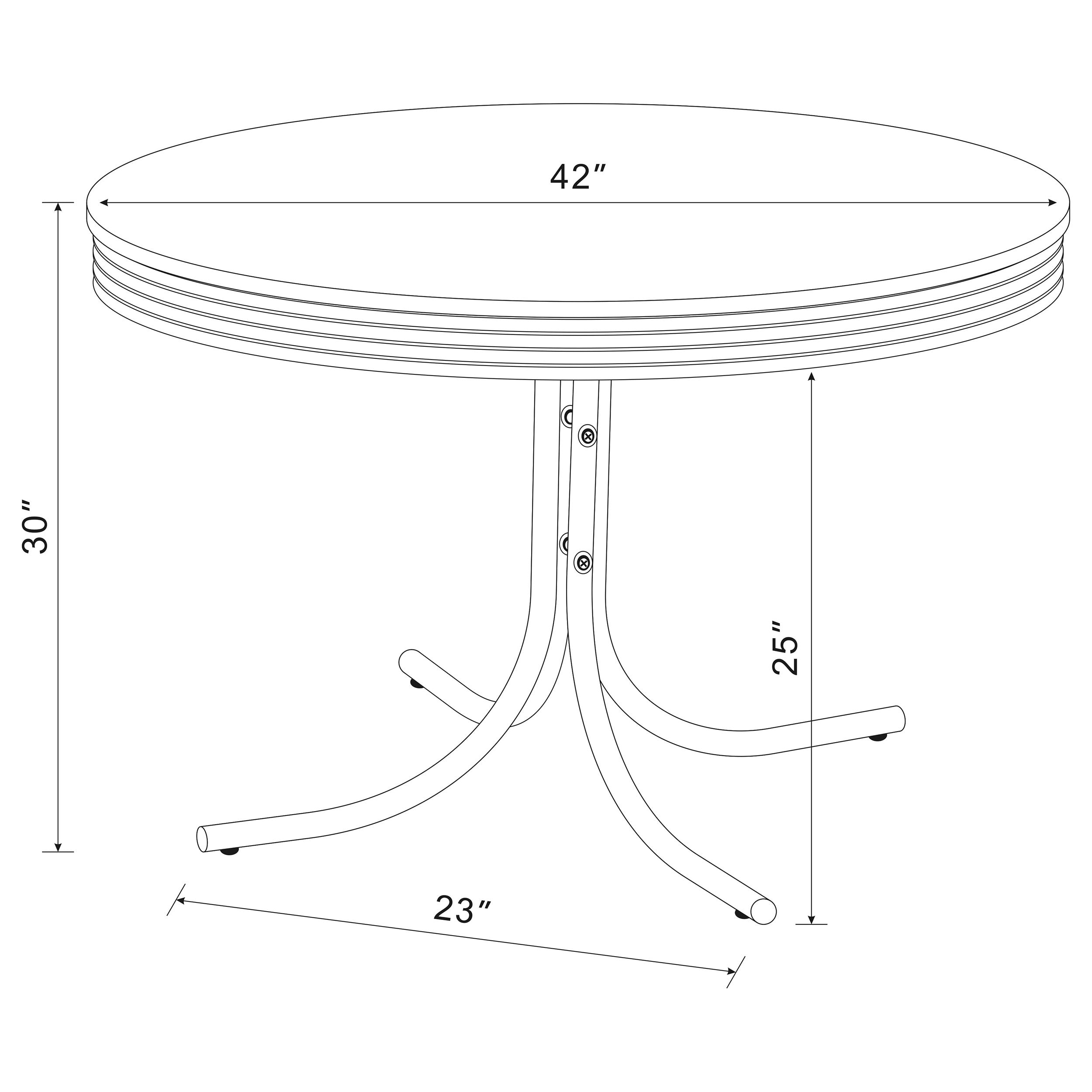 Retro 5 Pc Dining Sets