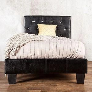Velen Black Cal.King, E.King, Full, & Twin Bed Black & White