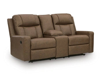 Mackmenville Reclining Loveseat with Console