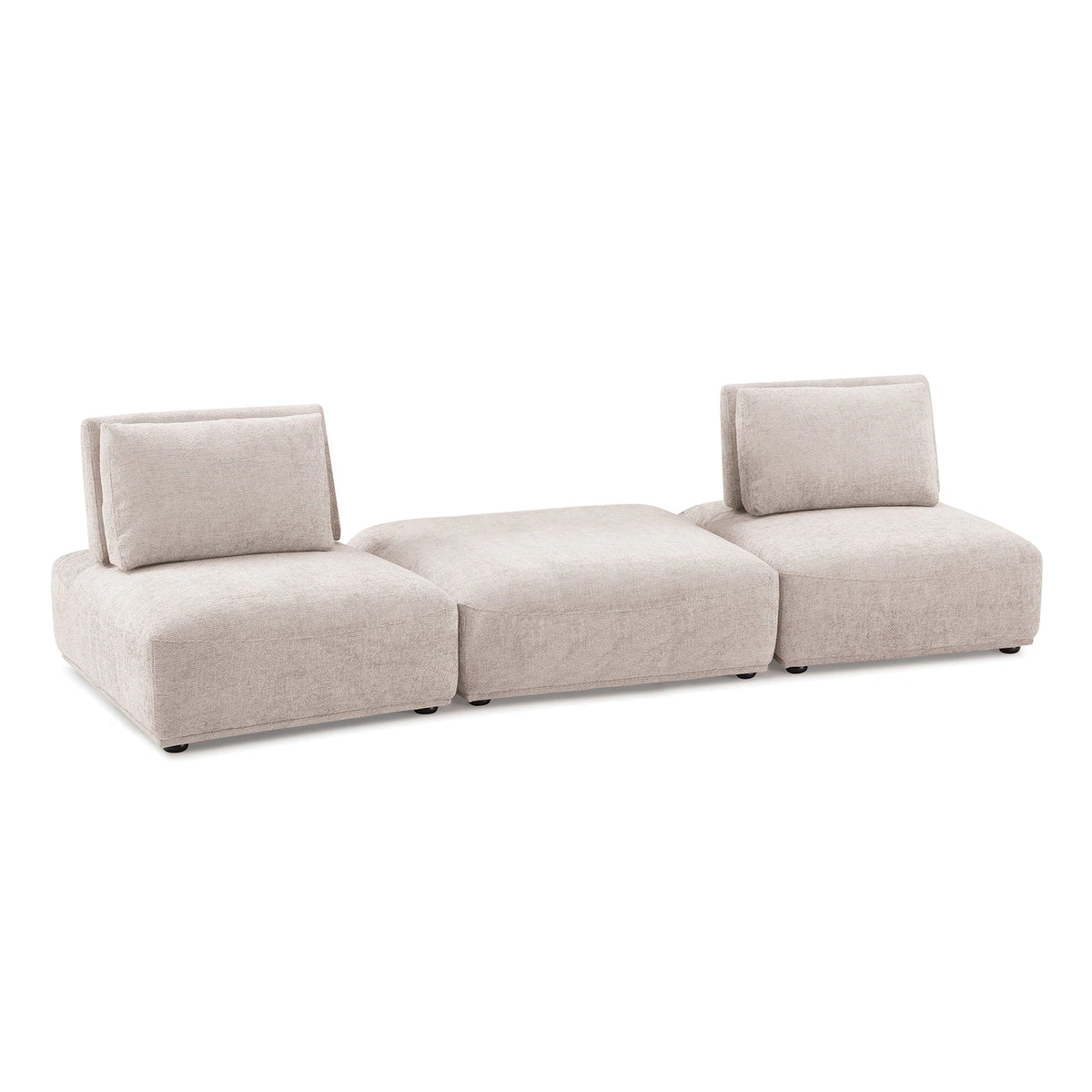 Stavanger 2-Seater w/ Square Ottoman
