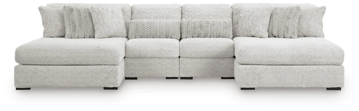 Cuddle Plush Sectional with Chaise