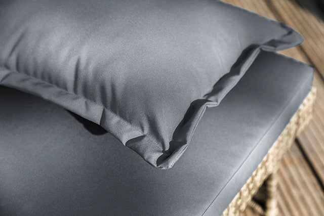 Bahia Tobago Reclining Chaise Lounge Brown & Gray