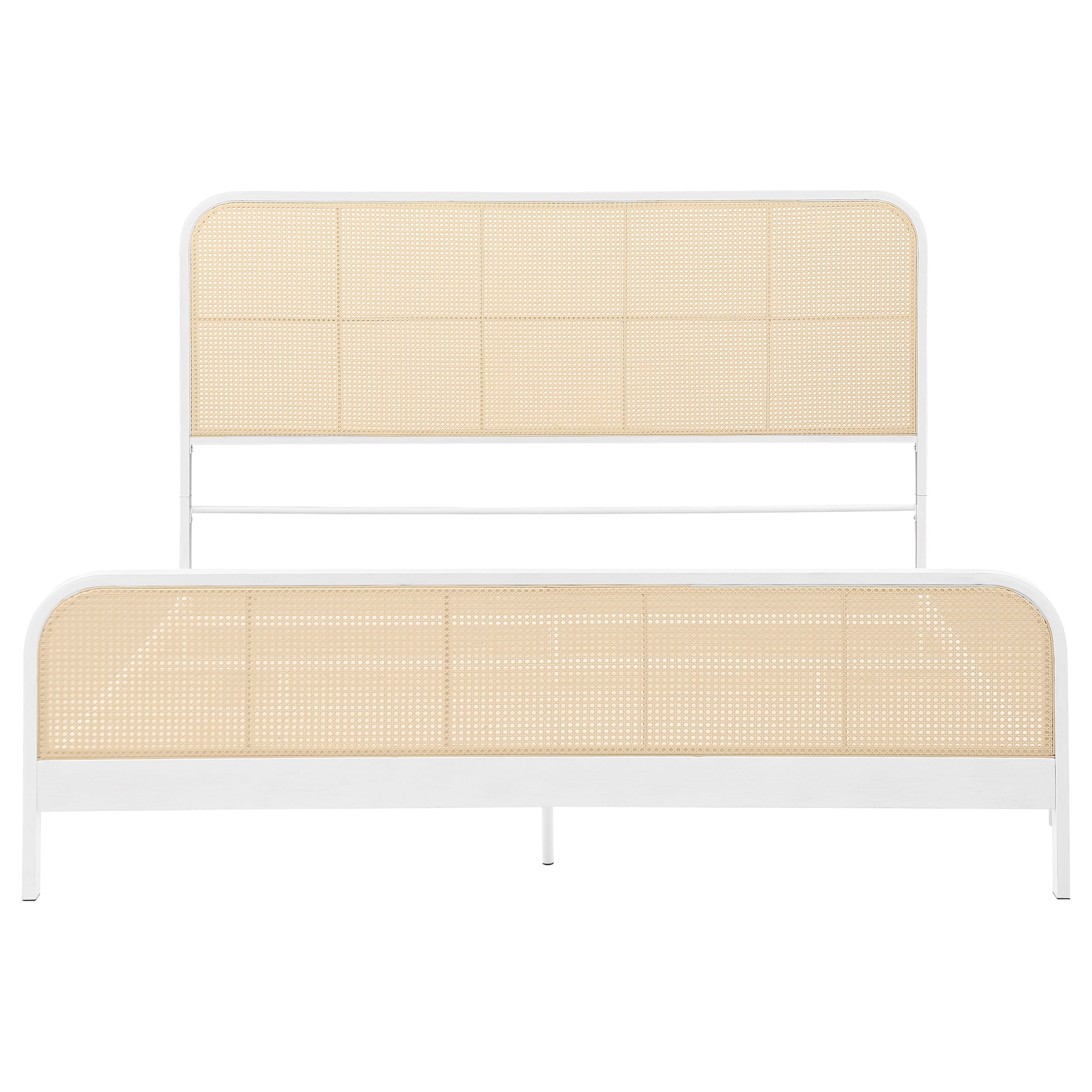 Lanewood Eastern King & Queen Bed Black & White