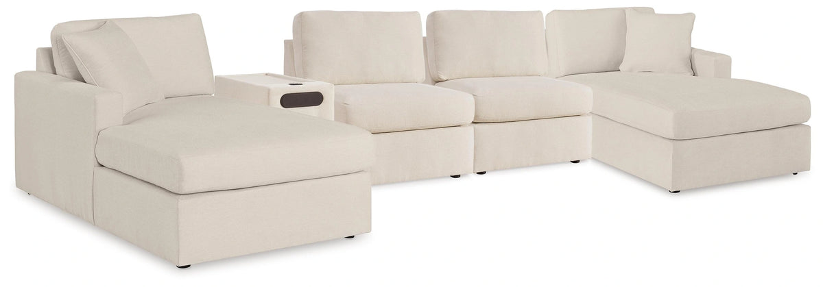 Modmax 5 Piece Sectional with Audio Console