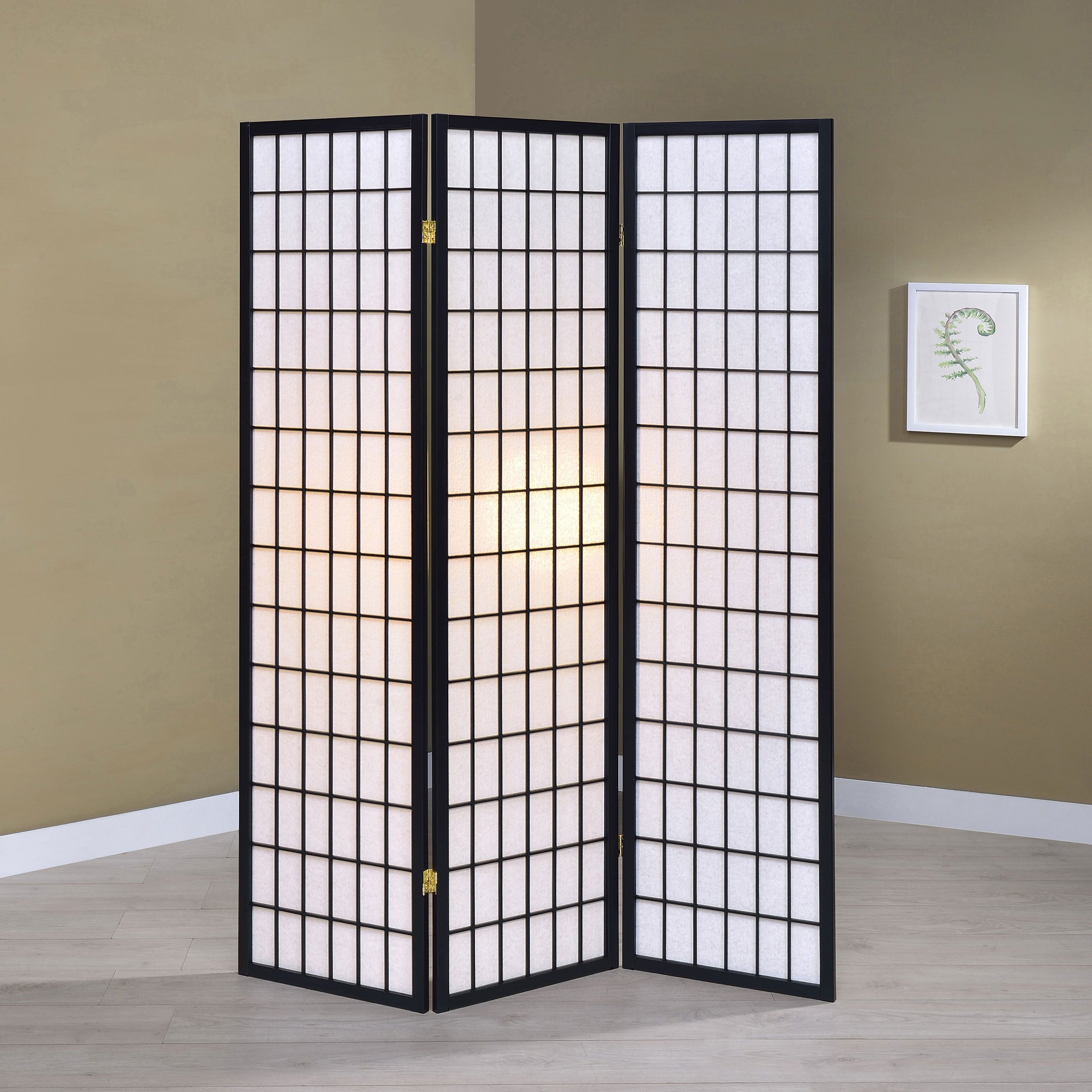 Carrie Three-Panel Room Divider - Joseph's Furniture (East Orange, NJ)