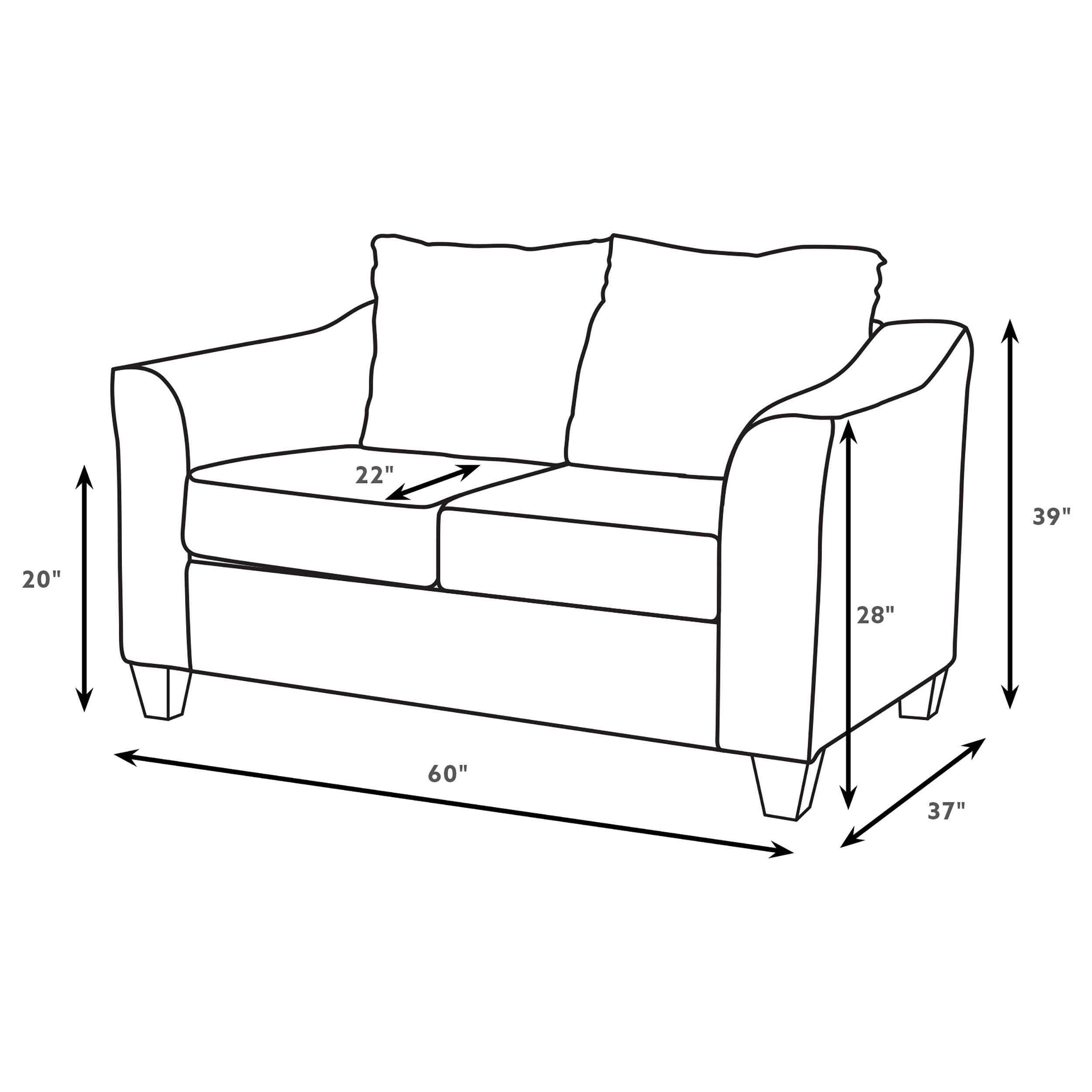 Salizar Loveseat - Joseph's Furniture (East Orange, NJ)
