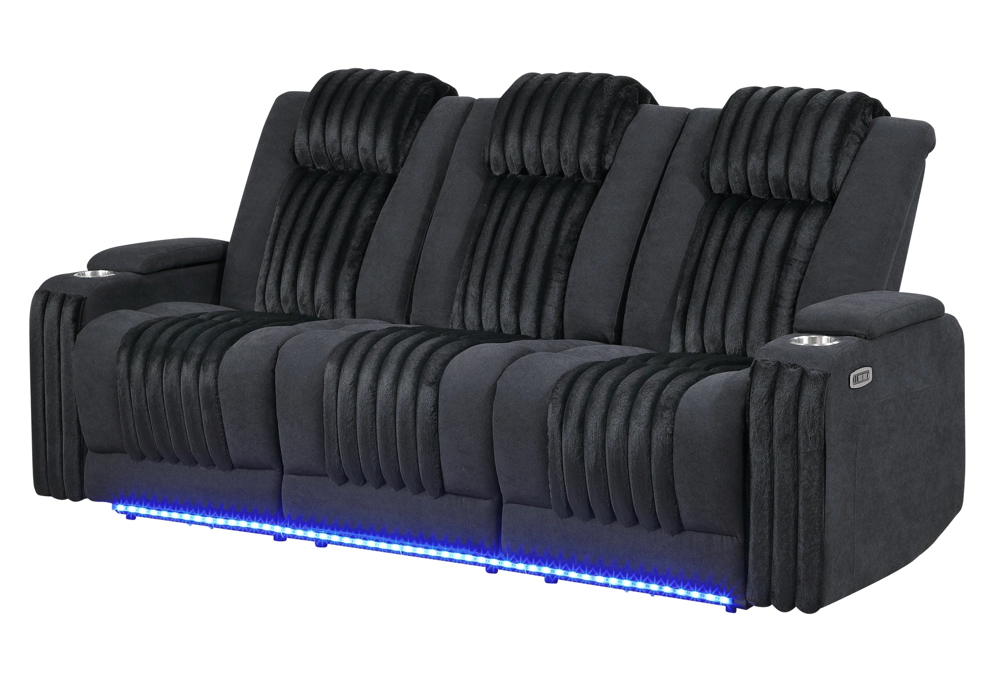 U8000 Pwr Rec Sofa with PHR, Ddt, Reading and LED
