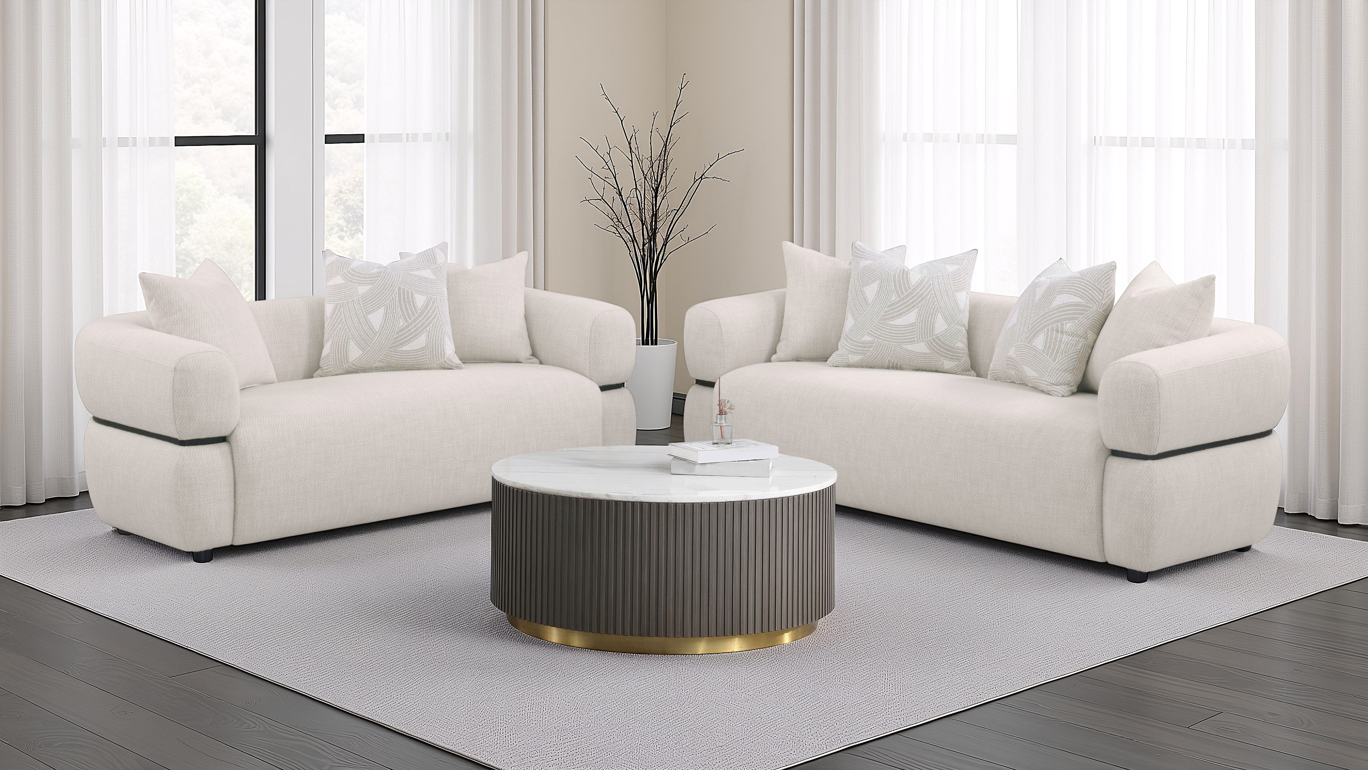 Jeanette Sofa Set