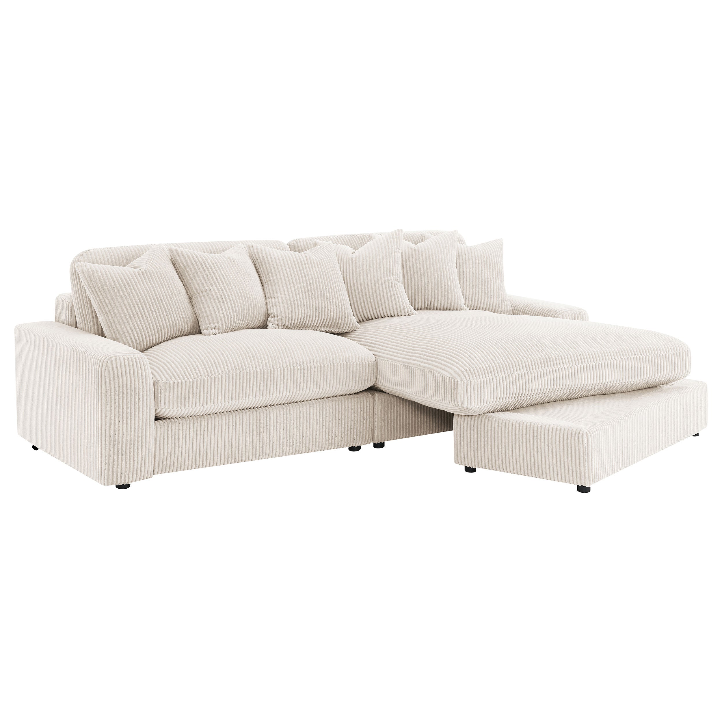 Blaine Stationary Sectionals White