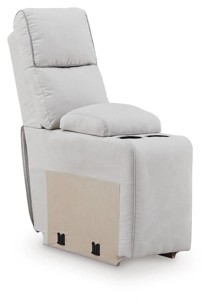 Social Pointe Reclining Sectional with Storage Consoles
