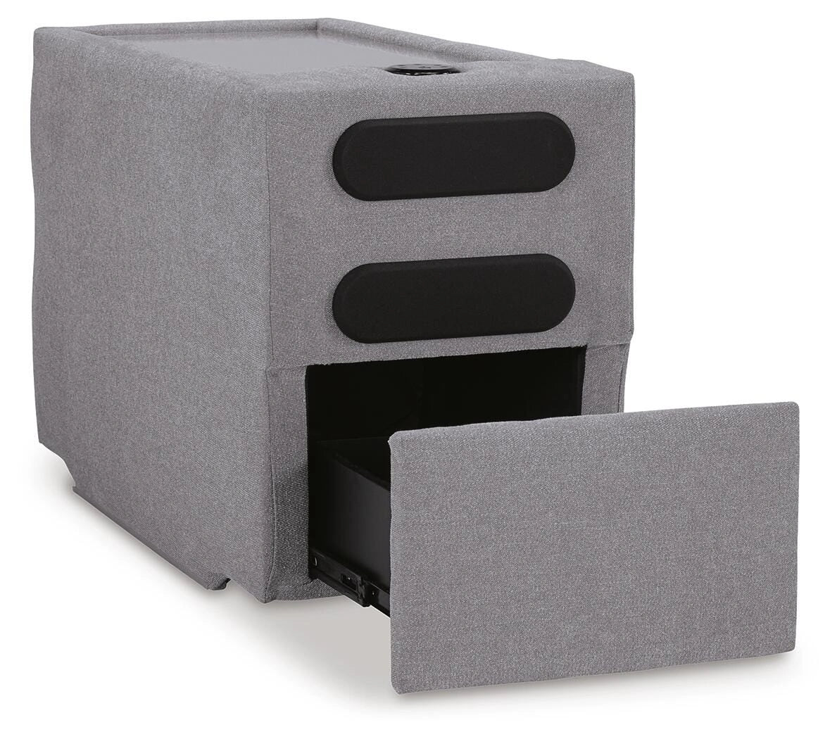 Modmax Balanced Sectional with Audio and Storage Consoles