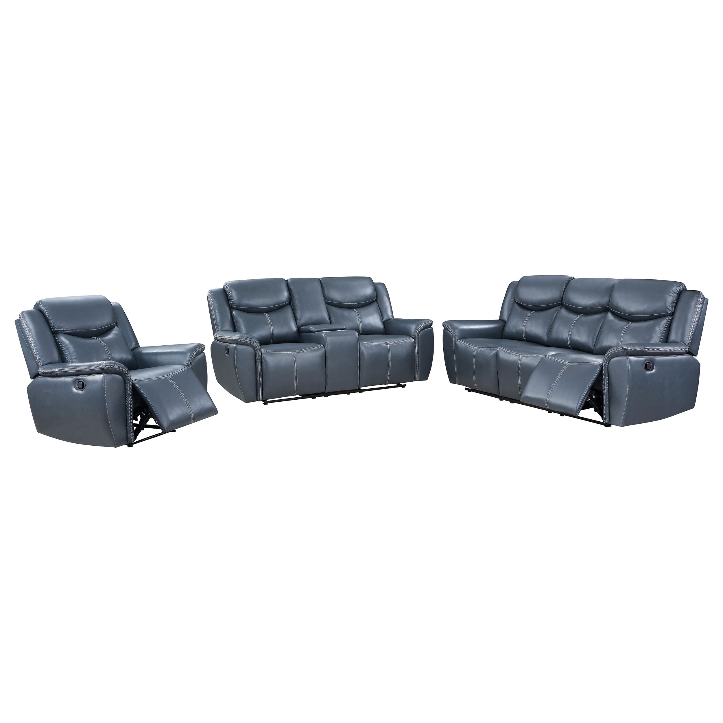 Sloane Reclining Sofa Set - Joseph's Furniture (East Orange, NJ)