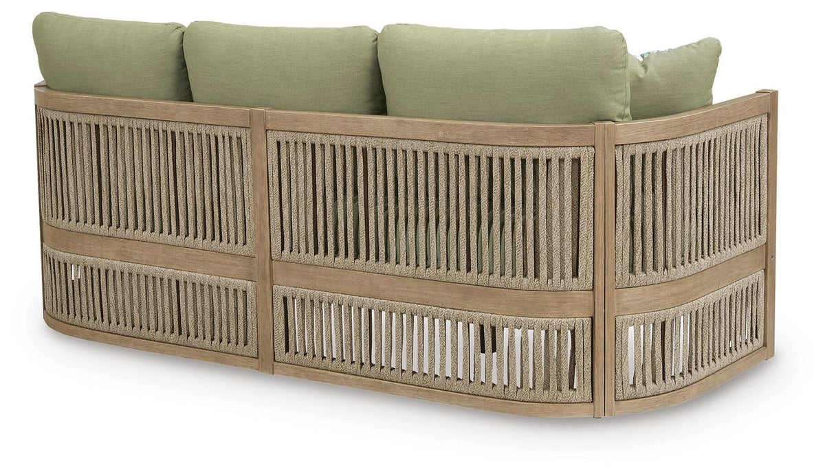 Serena Shores Outdoor Sofa with Cushion