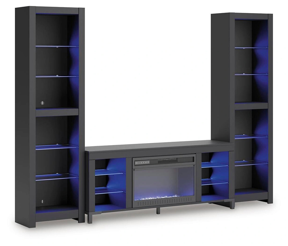 Cayberry Entertainment Center with Electric Fireplace