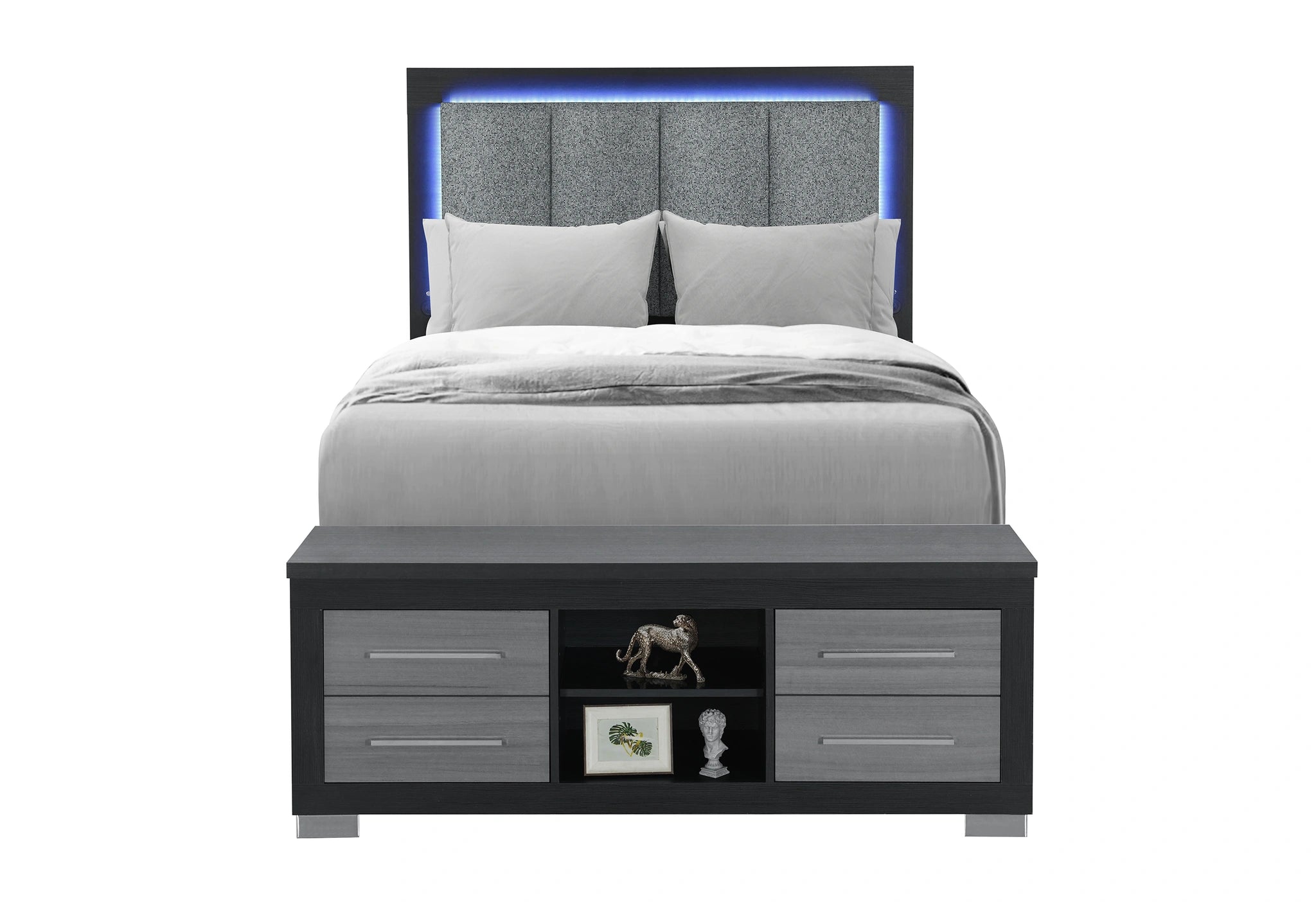 Emma Bed with LED and USB