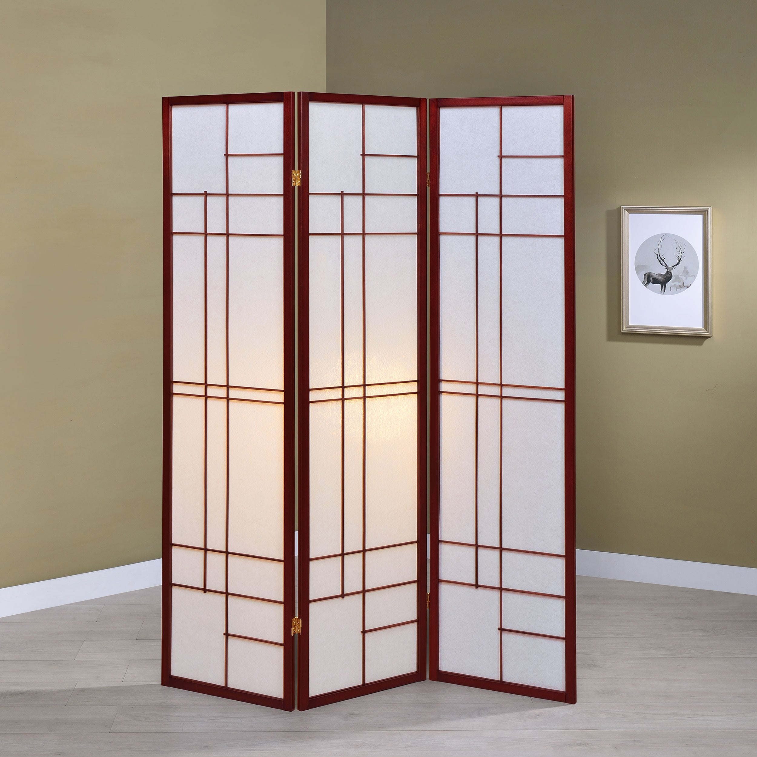 Katerina Three-Panel Room Divider - Joseph's Furniture (East Orange, NJ)