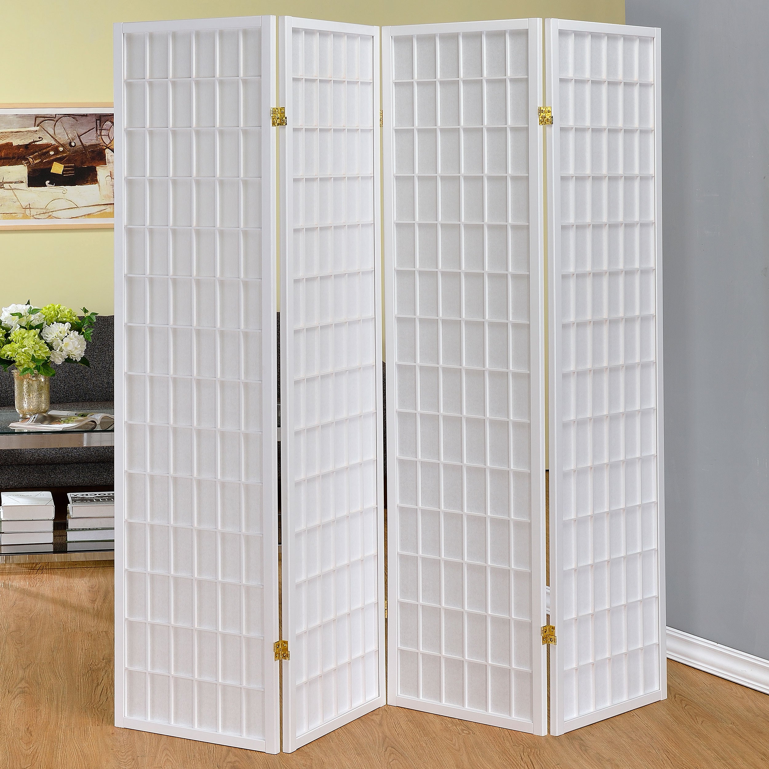 Roberto Four-Panel Room Divider - Joseph's Furniture (East Orange, NJ)