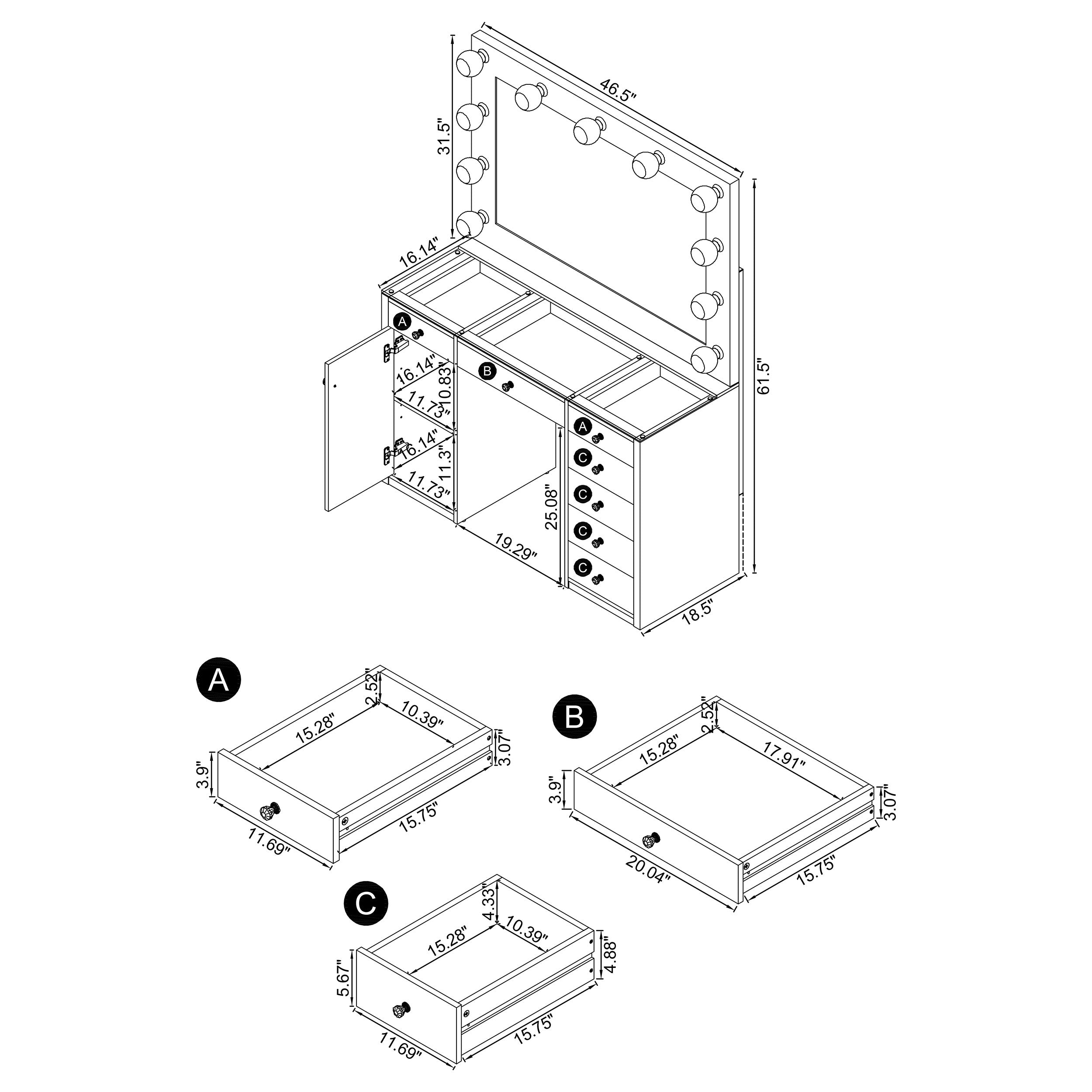 Acena Vanity Sets