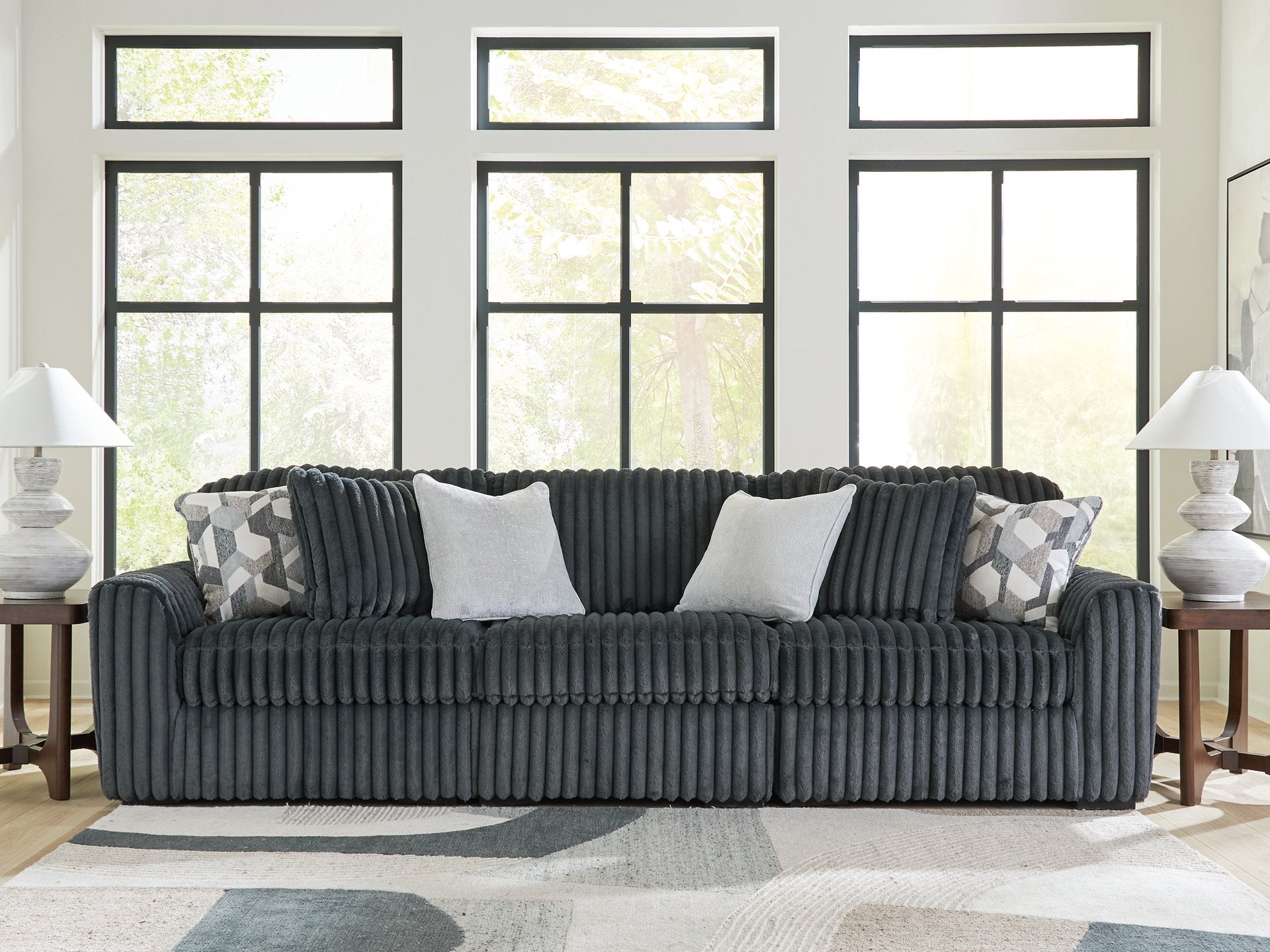 Midnight-Madness Sectional Sofa - Joseph's Furniture (East Orange, NJ)