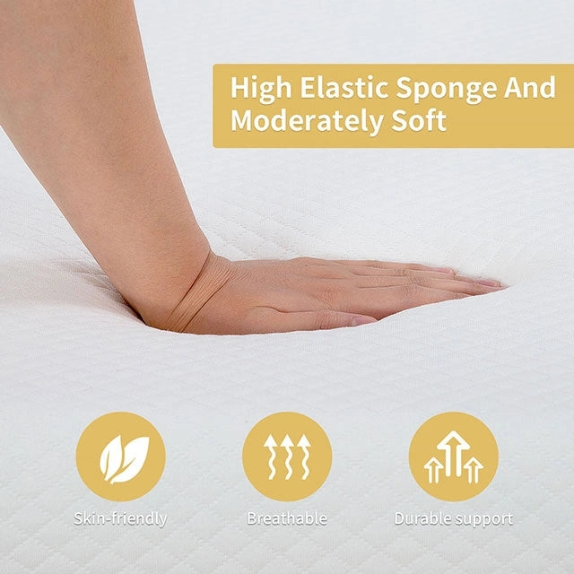 Artemisia 8" Memory Foam Mattress White