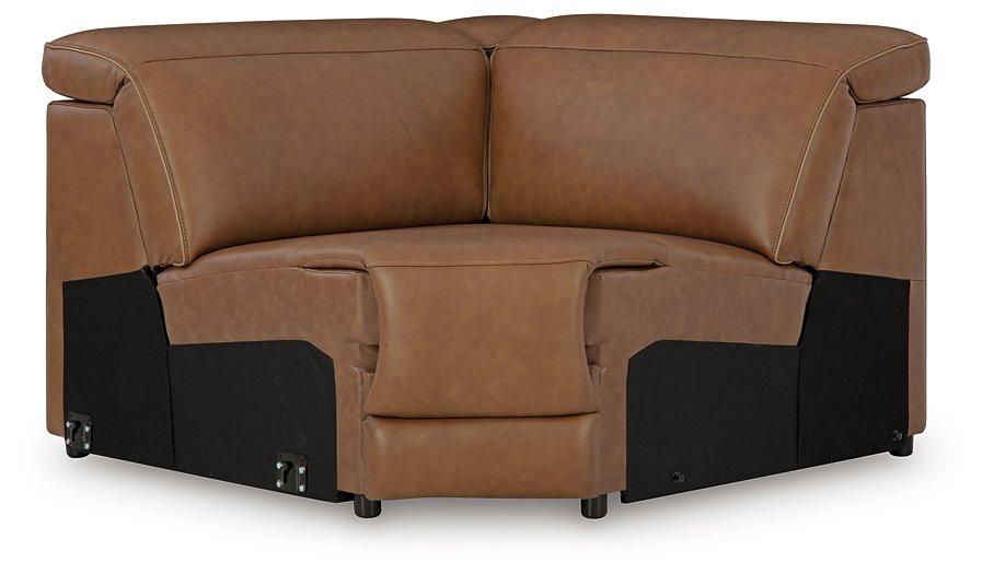 Magic Man 5-Piece Power Reclining Sectional - Joseph's Furniture (East Orange, NJ)