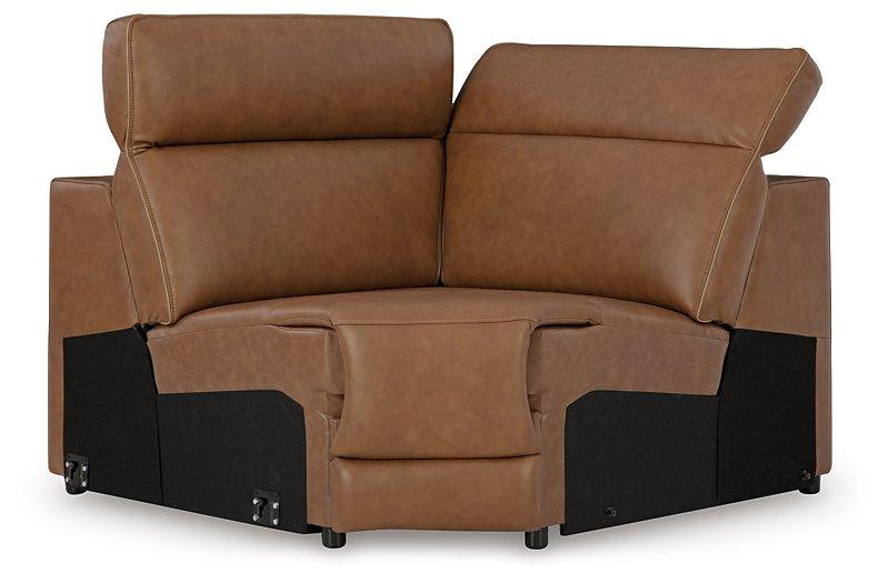 Magic Man 5-Piece Power Reclining Sectional - Joseph's Furniture (East Orange, NJ)