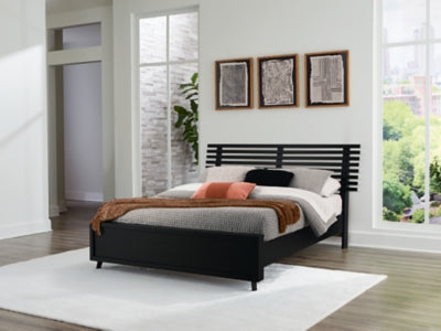 Danziar Queen Slat Bed - Joseph's Furniture (East Orange, NJ)