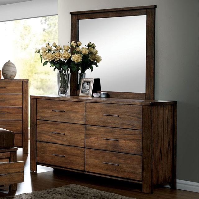 ELKTON Oak Mirror - Joseph's Furniture (East Orange, NJ)