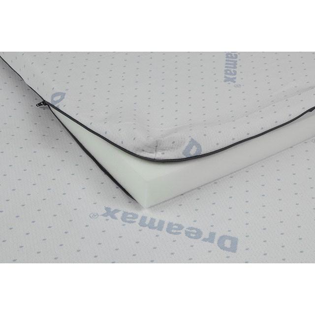 Ilene White NU-TEX Topper, E.King - Joseph's Furniture (East Orange, NJ)