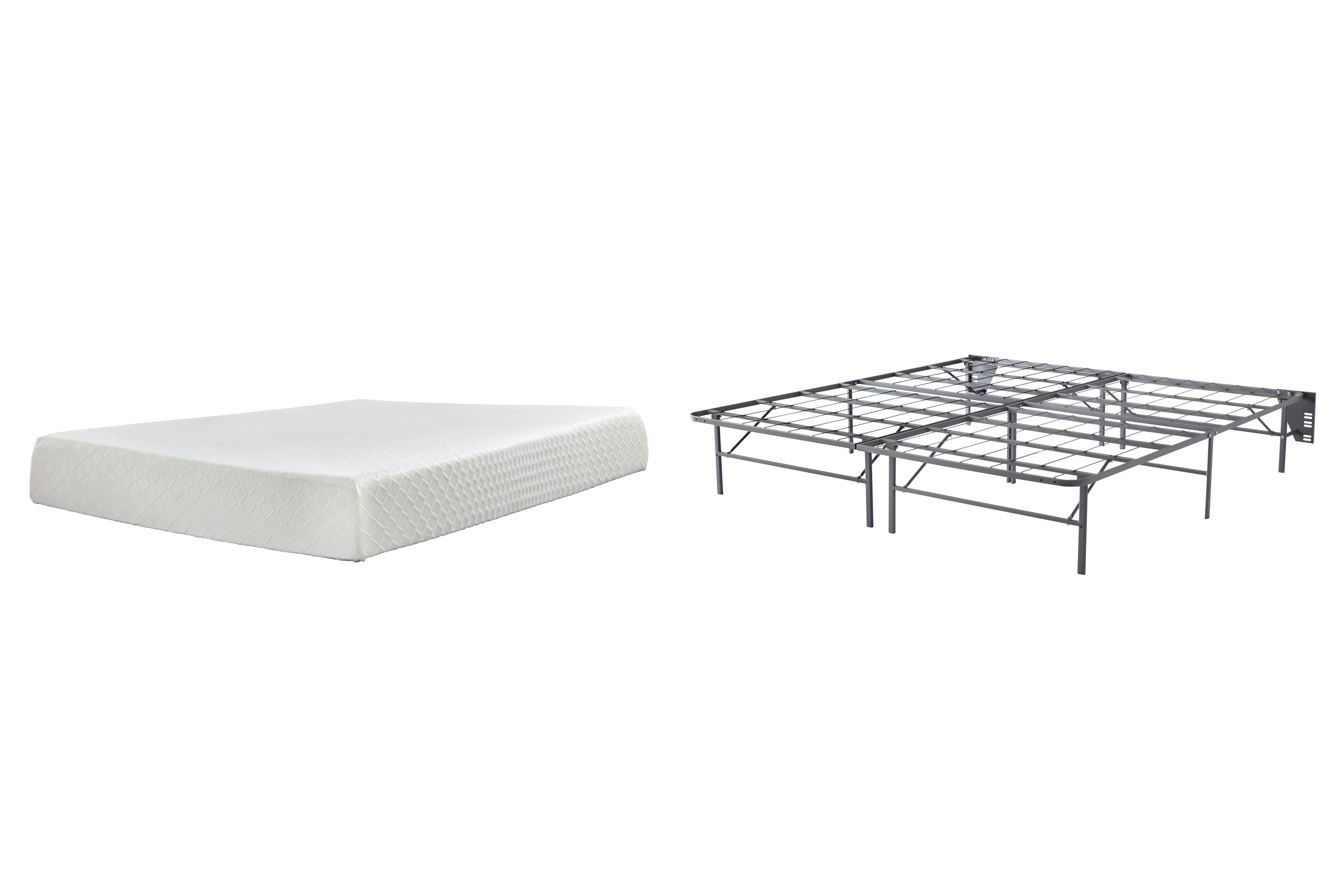 10 Inch Chime Memory Foam Mattress Set