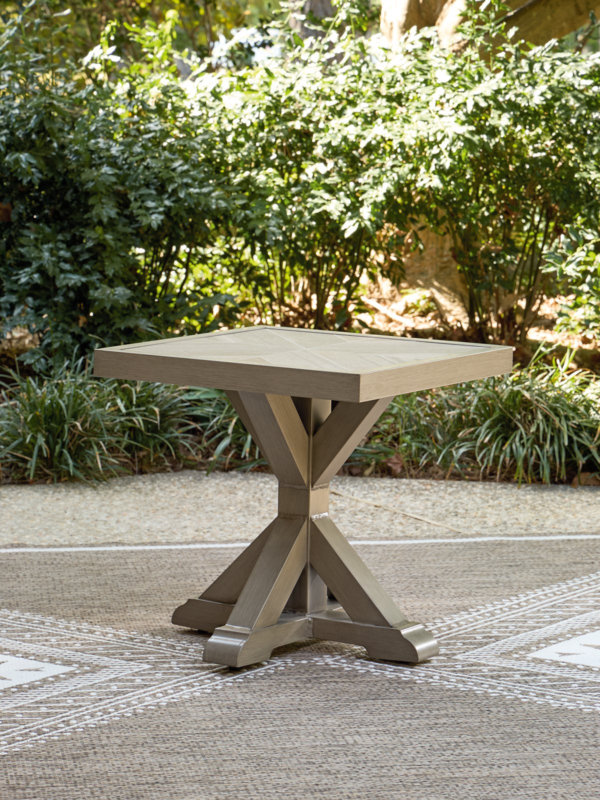 Laguna Heights Outdoor End Table - Joseph's Furniture (East Orange, NJ)
