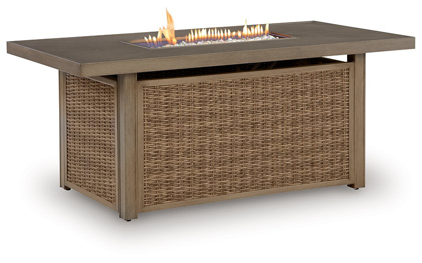 Laguna Heights Outdoor Fire Pit Table - Joseph's Furniture (East Orange, NJ)