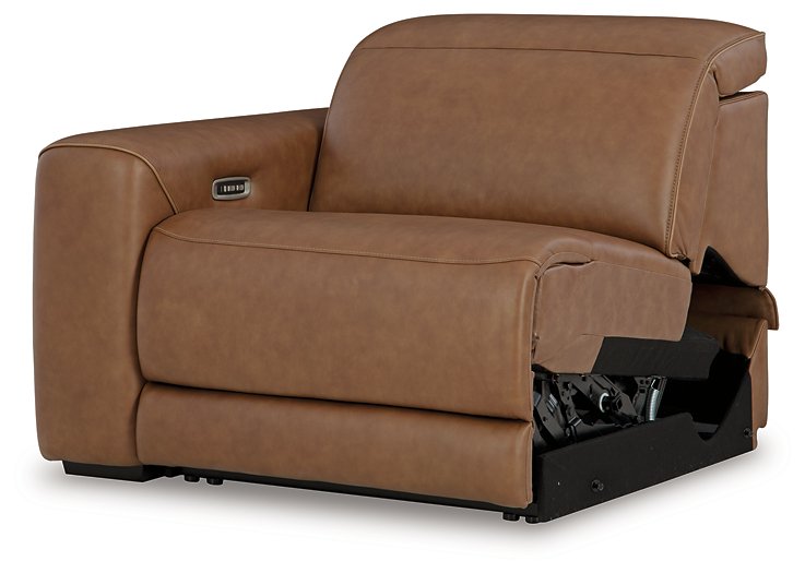 Magic Man 5-Piece Power Reclining Sectional - Joseph's Furniture (East Orange, NJ)