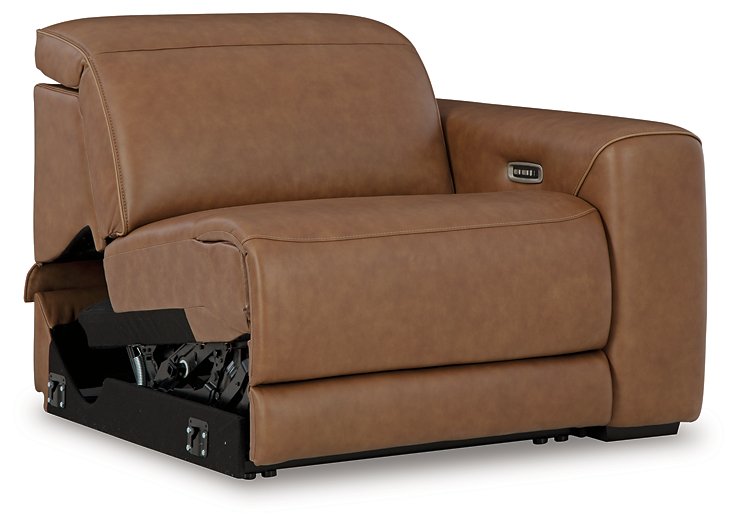 Magic Man 5-Piece Power Reclining Sectional - Joseph's Furniture (East Orange, NJ)