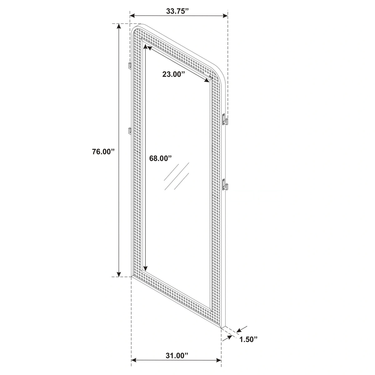 Arini Floor Mirror