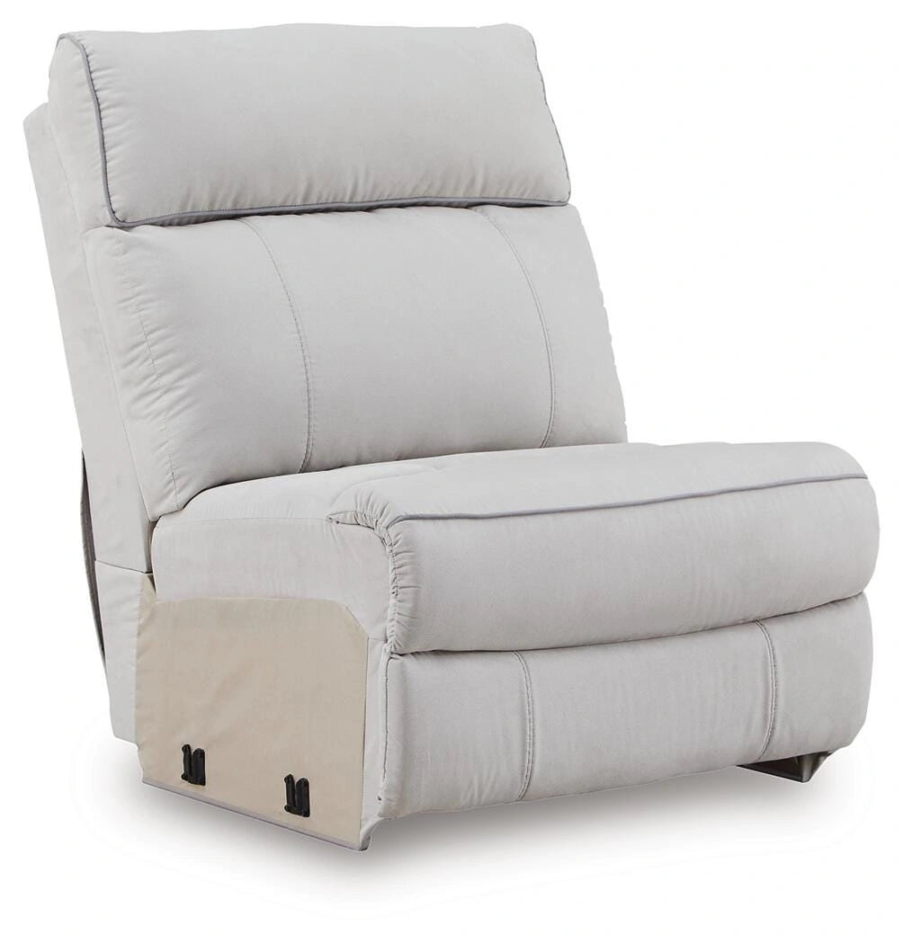 Social Pointe Reclining Sectional with Storage Consoles