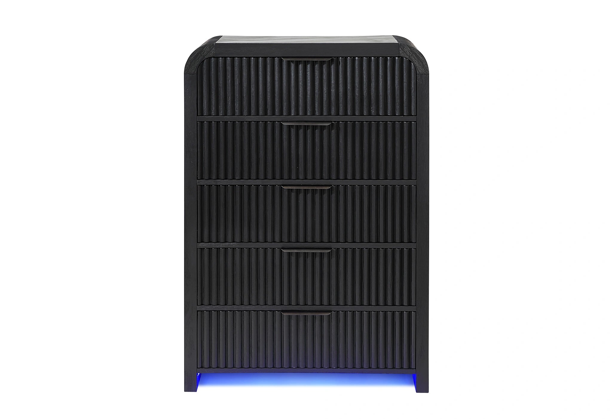 Beckett Wht/Blk Chest W/ LED