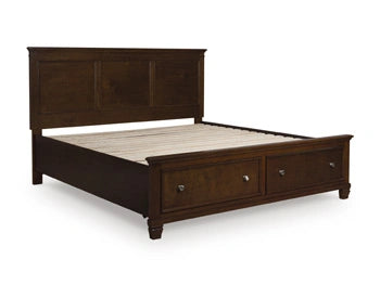 Danabrin Panel Storage Bed