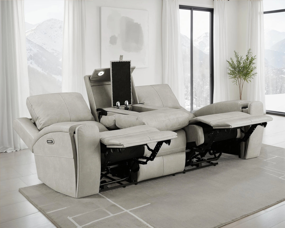 Brickston Triple Power Reclining Sofa