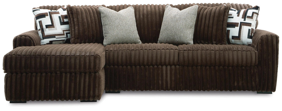 Midnight-Madness Sectional Sofa with Chaise