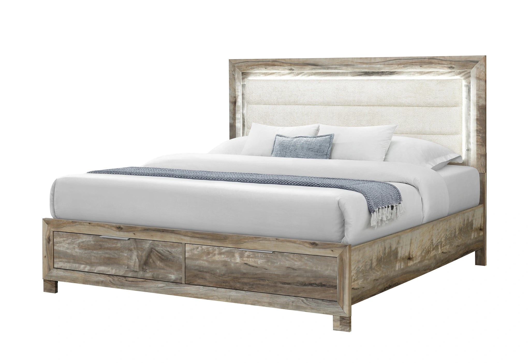 Callie Brown Bed with Storage