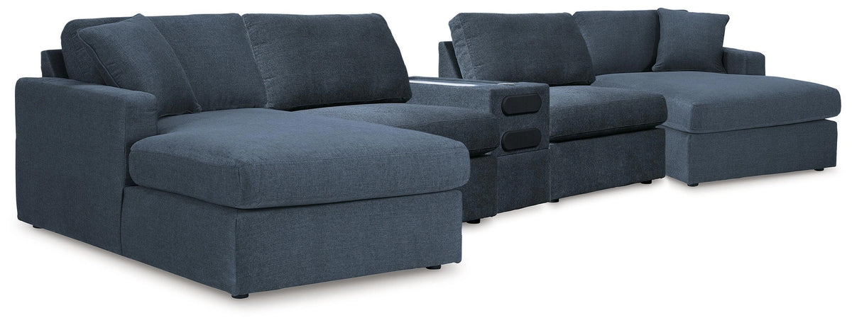 Modmax 5 Piece Sectional with Audio Console