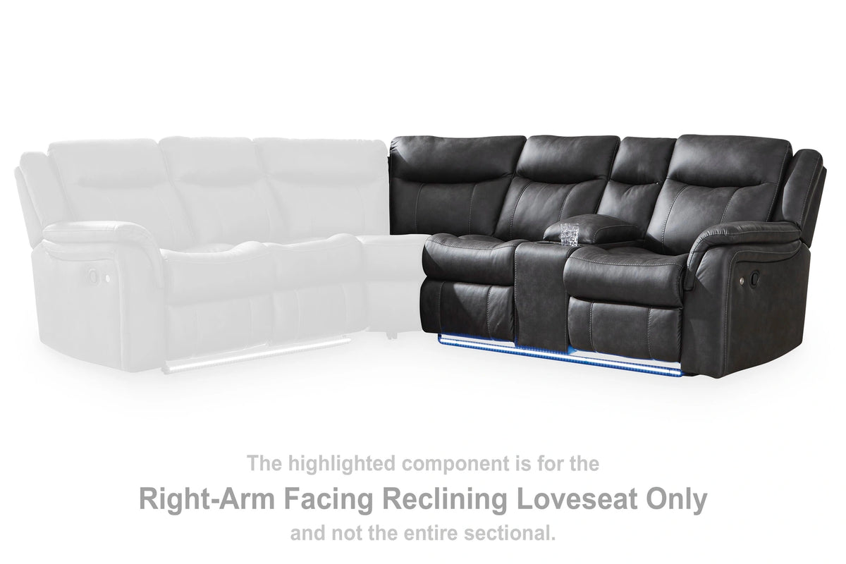 Sultan Meadow Reclining Sectional