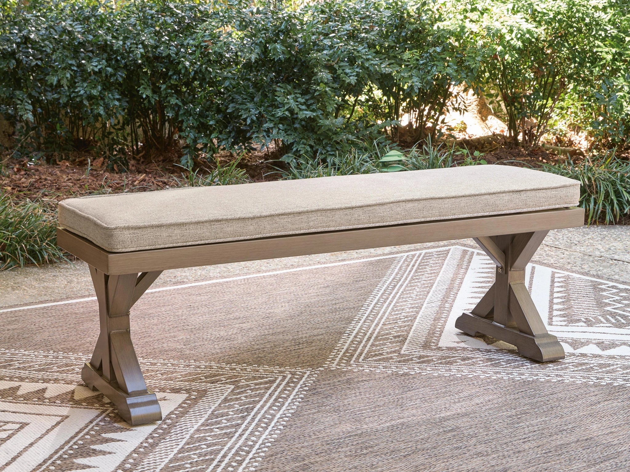Laguna Heights Bench with Cushion