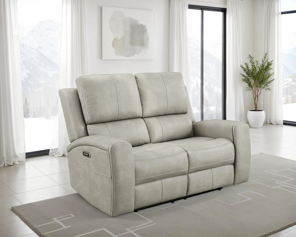 Brickston Triple Power Reclining Loveseat
