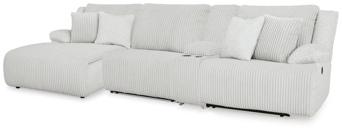Top Tier Reclining Sectional with Chaise