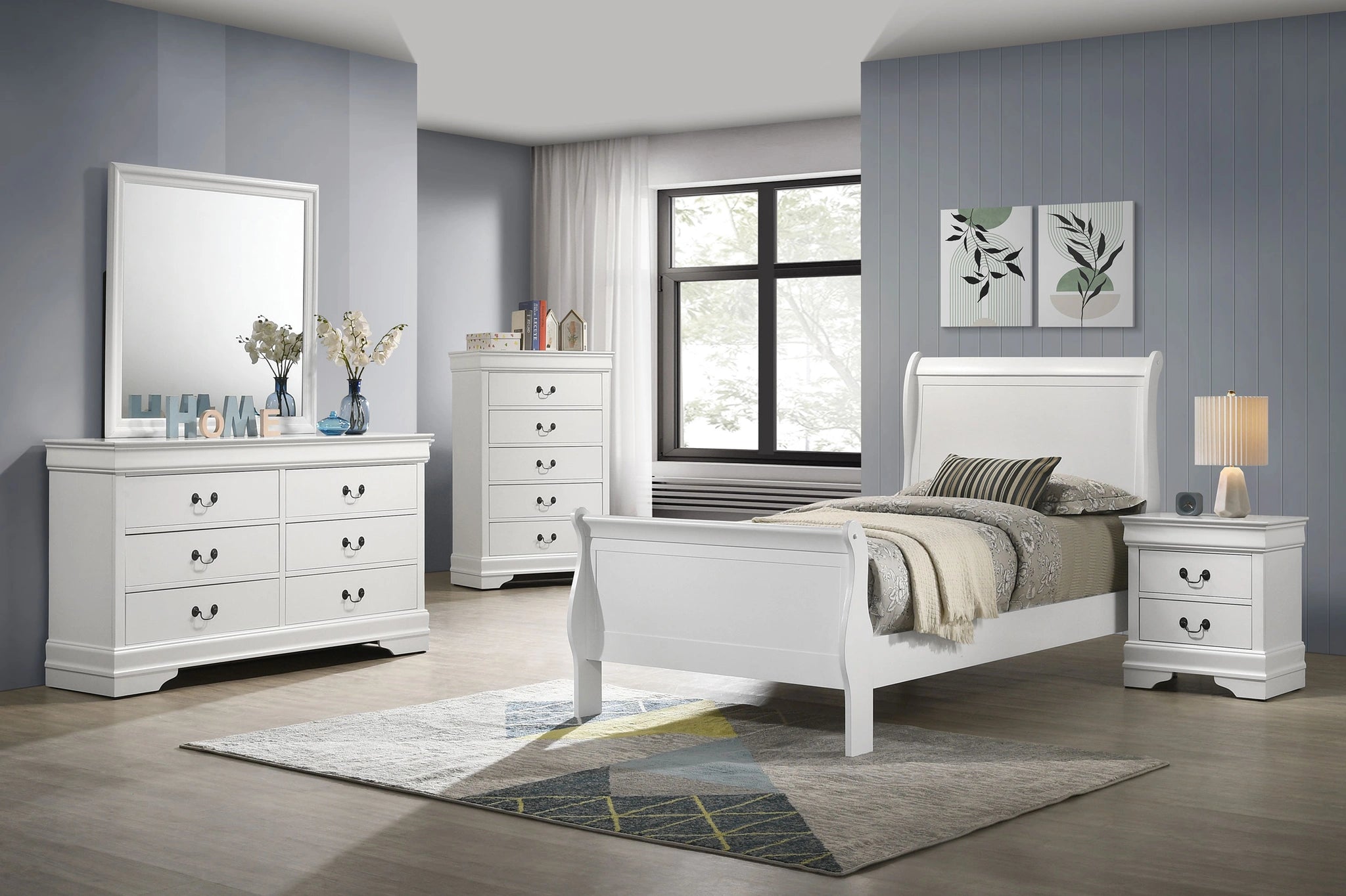 Louis Philippe Bedroom Set