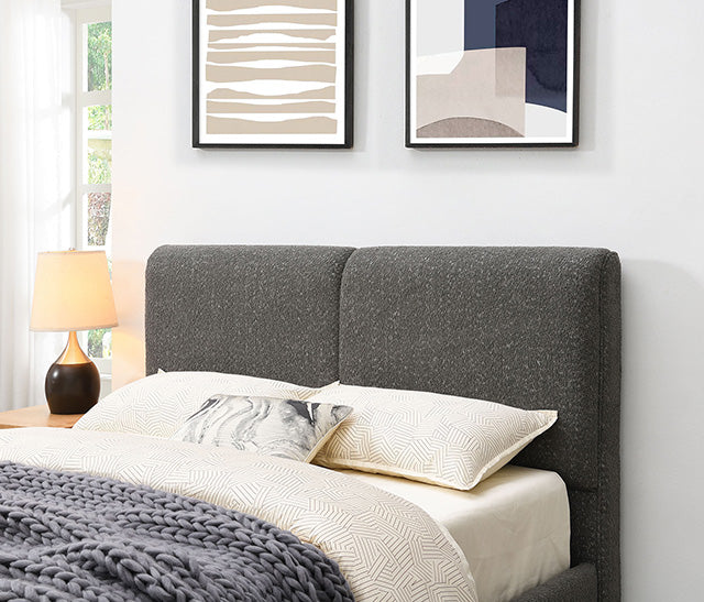 Stavern Bed Black & Grey