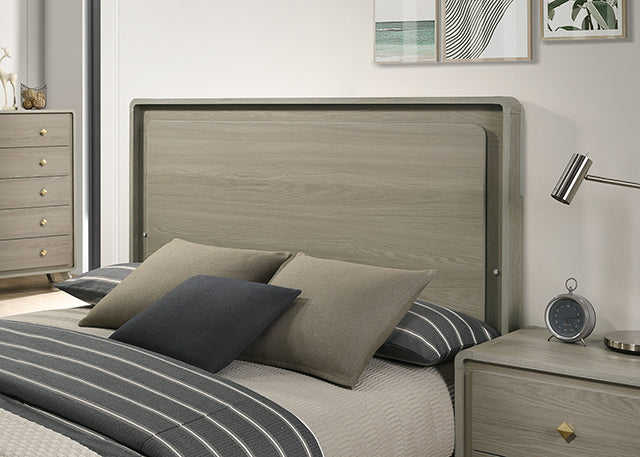 Rainier Queen Bedroom Set White & Grey